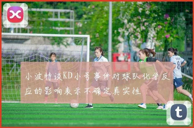 小波特谈KD小号事件对球队化学反应的影响表示不确定真实性